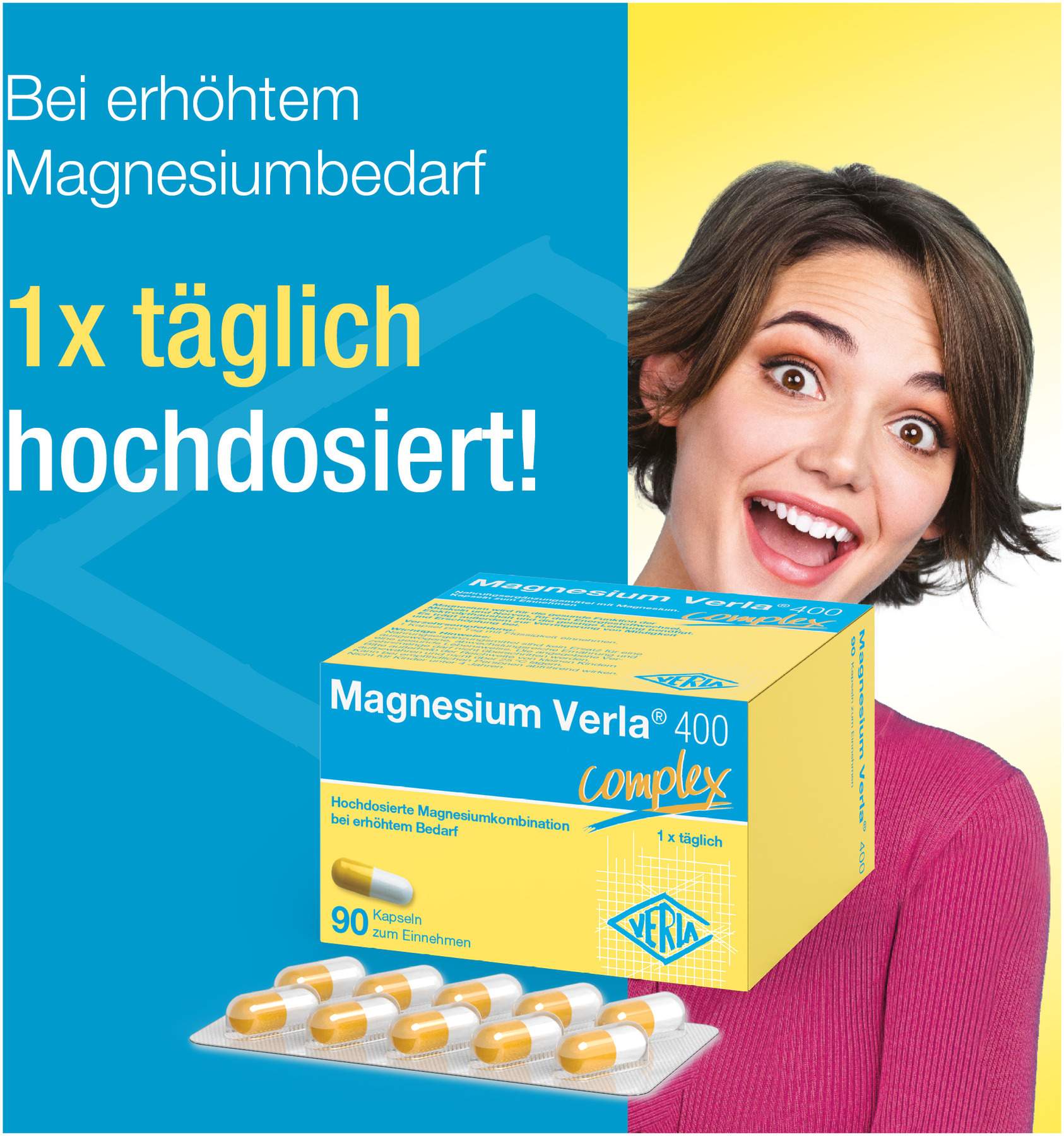 Magnesium Verla 400 90 Kapseln