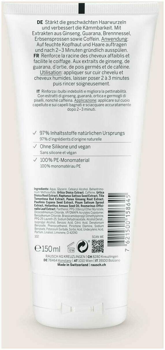 Rausch Coffein-Conditioner Mit Ginseng 150 ml