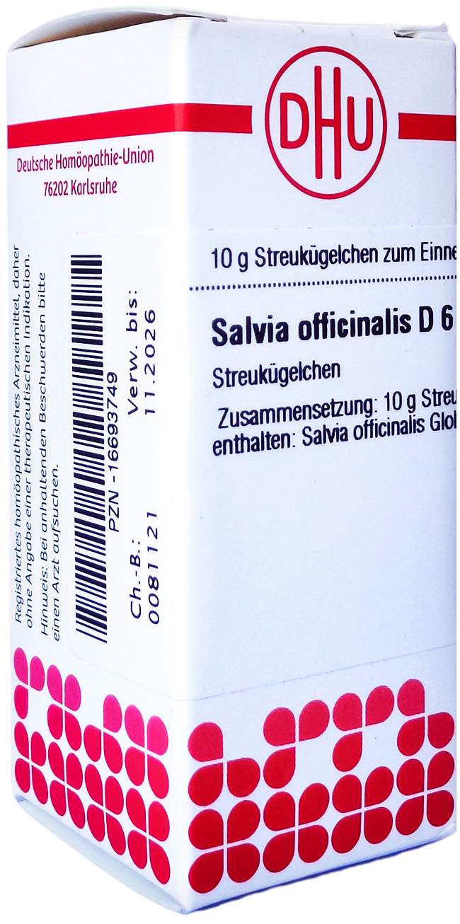 Dhu Salvia Officinalis D6 Globuli 10 G