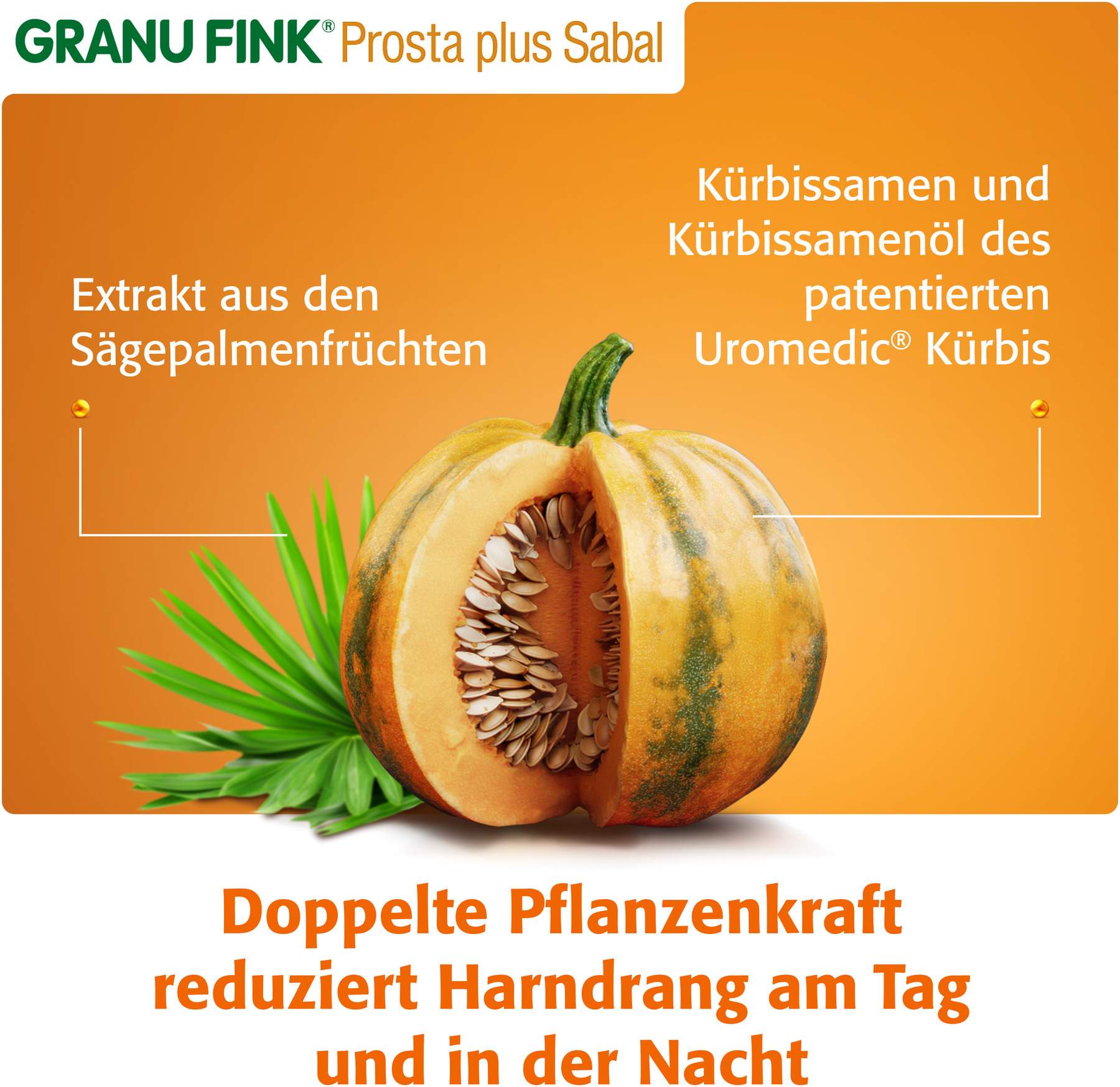 GRANU FINK Prosta plus Sabal 200 Hartkapseln