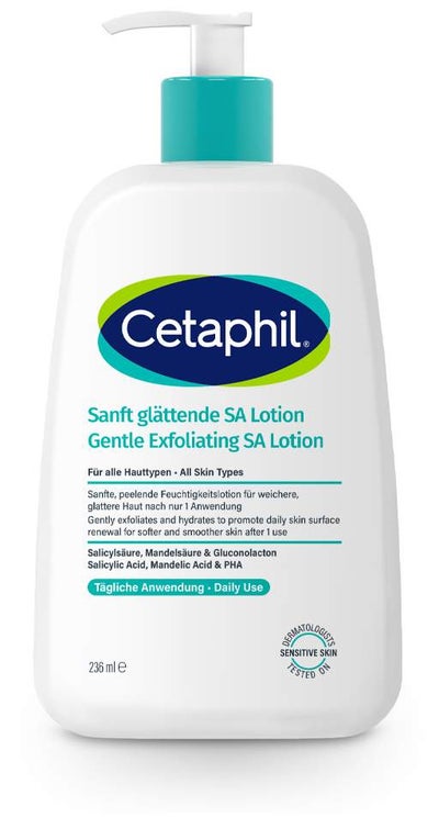 Cetaphil Sanft glättende SA Lotion für Gesicht & Körper 236 ml