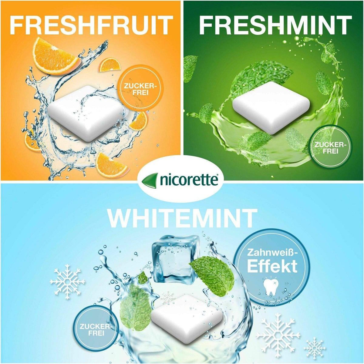 Nicorette 4 mg freshfruit Kaugummi 210 Stück