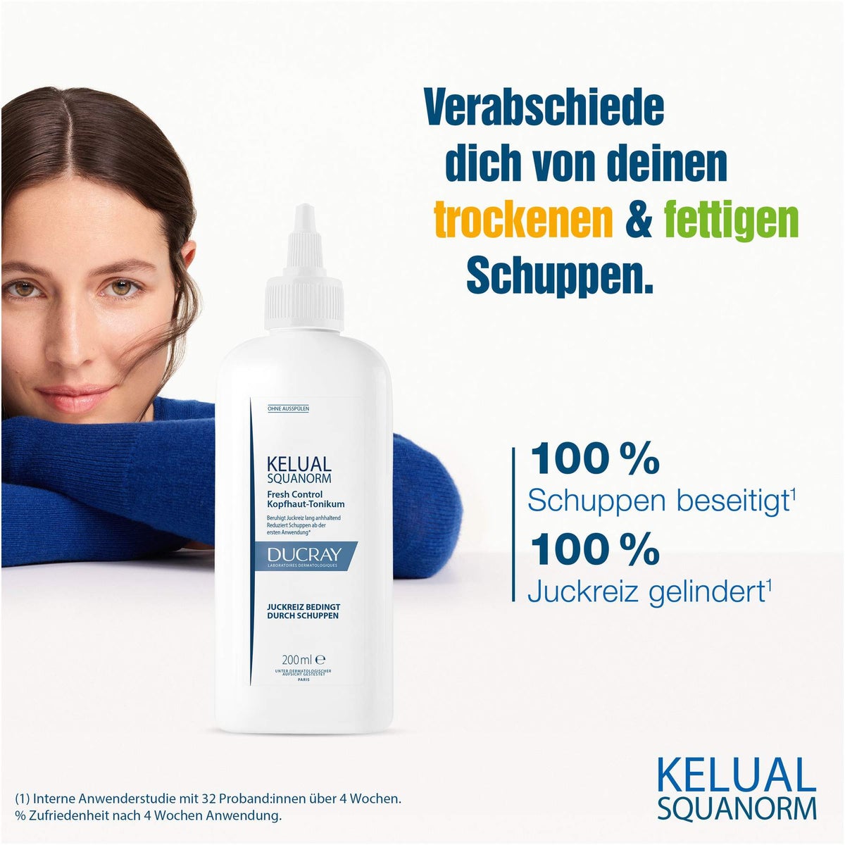 Ducray Kelual Squanorm Kopfhaut Tonikum 200 ml