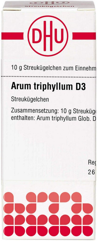Dhu Arum Triphyllum D3 Globuli