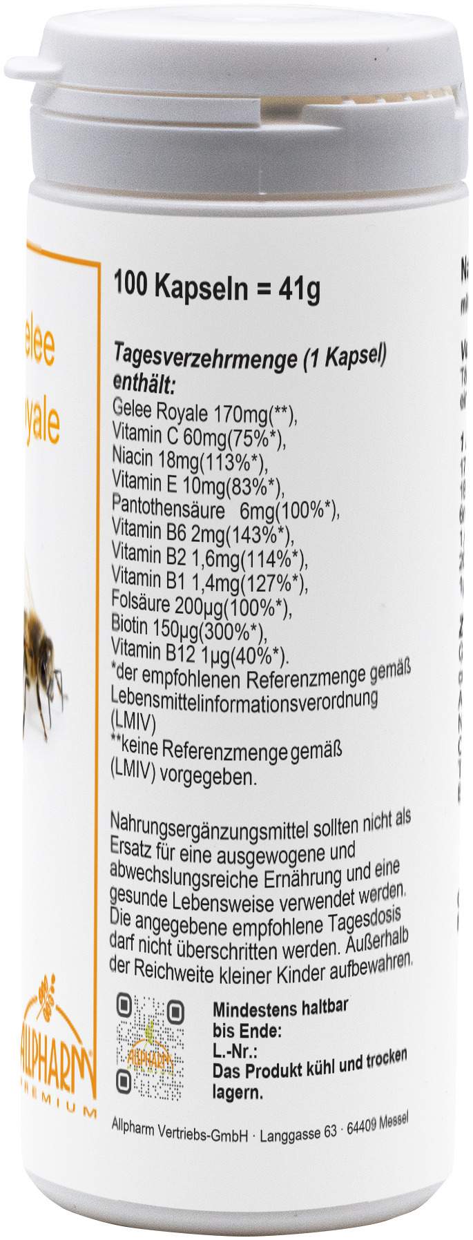 Gelee Royale 100 Kapseln