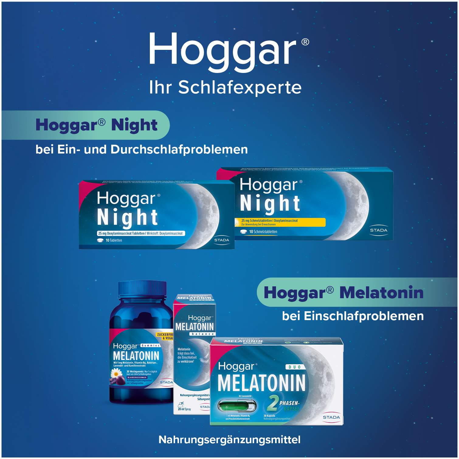 Hoggar Night 25 mg 20 Schmelztabletten