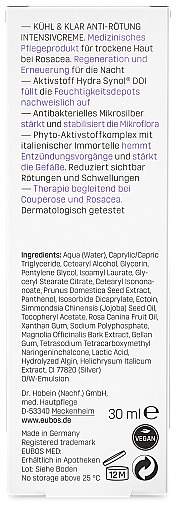 Eubos Kühl & Klar Anti-Rötung Intensivcreme 30 ml