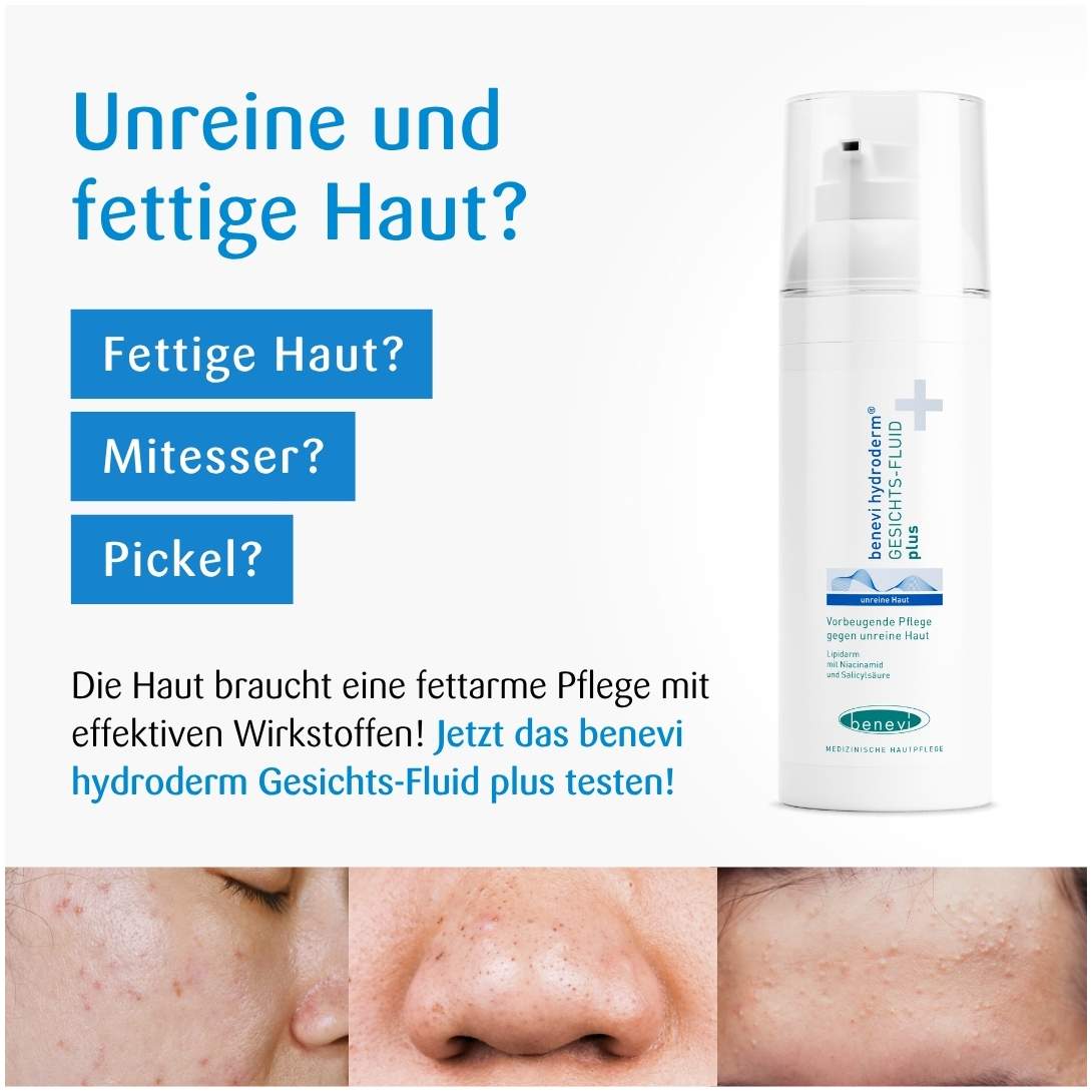 Benevi Hydroderm Gesichtsfluid Plus 50 ml Lotion