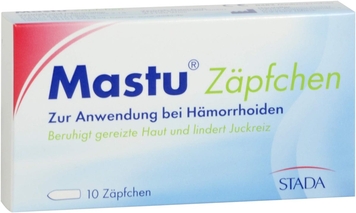 Mastu Zäpfchen 10 Zäpfchen