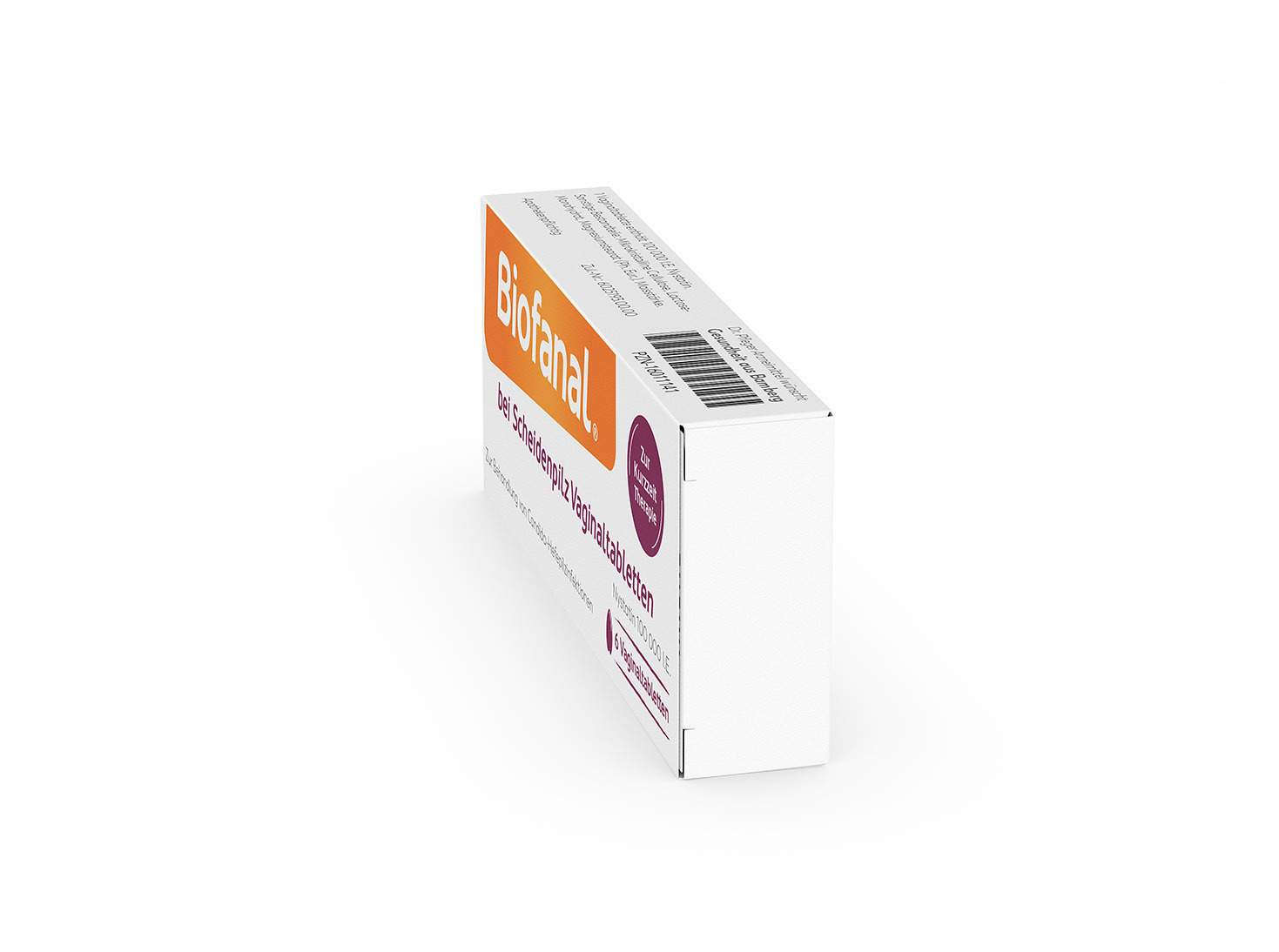 Biofanal bei Scheidenpilz 100 000 I.E. 6 Vaginaltabletten
