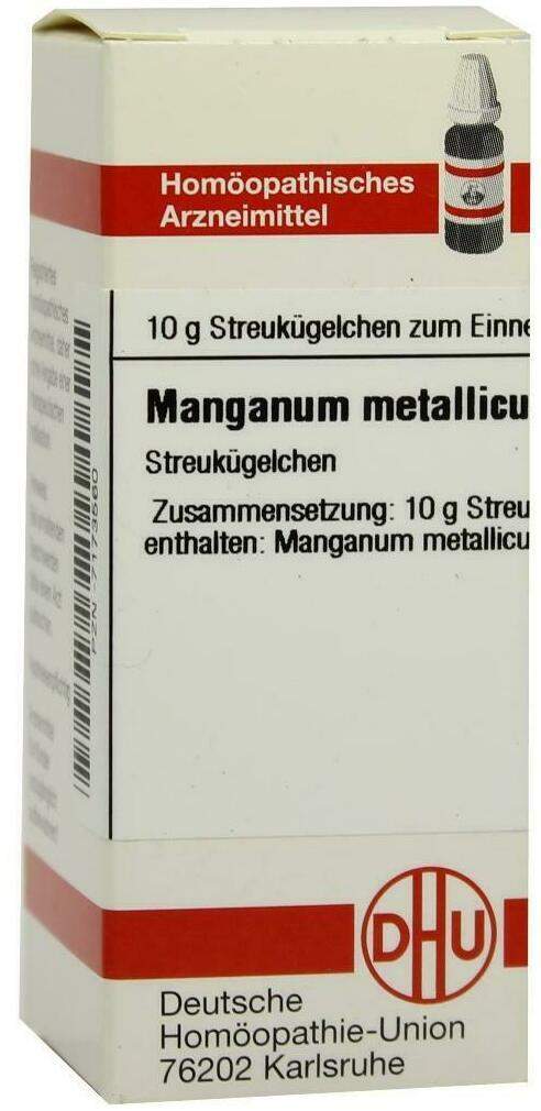 Dhu Manganum Metallicum C30 Globuli