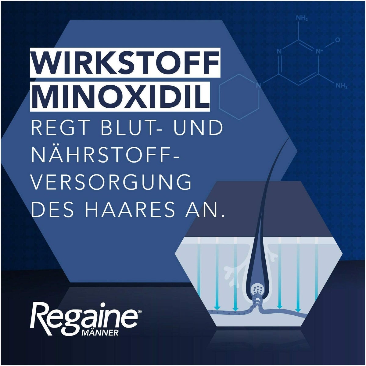 Regaine Männer Schaum 5% 3 x 60 ml