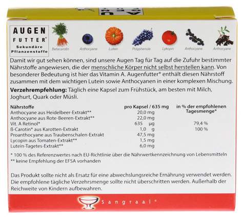 Augenfutter 20 Kapseln