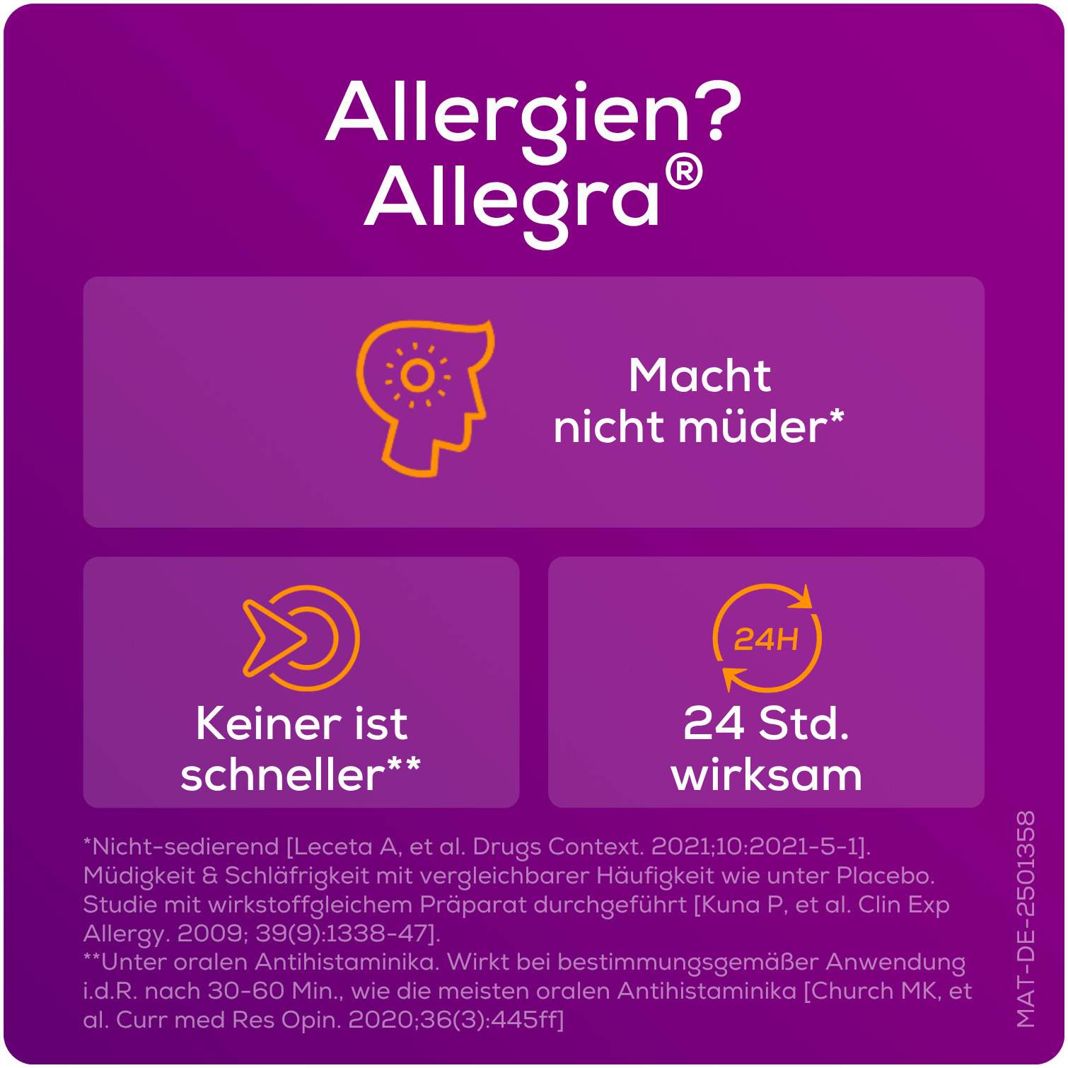 Allegra Allergietabletten 20 mg 100 Tabletten