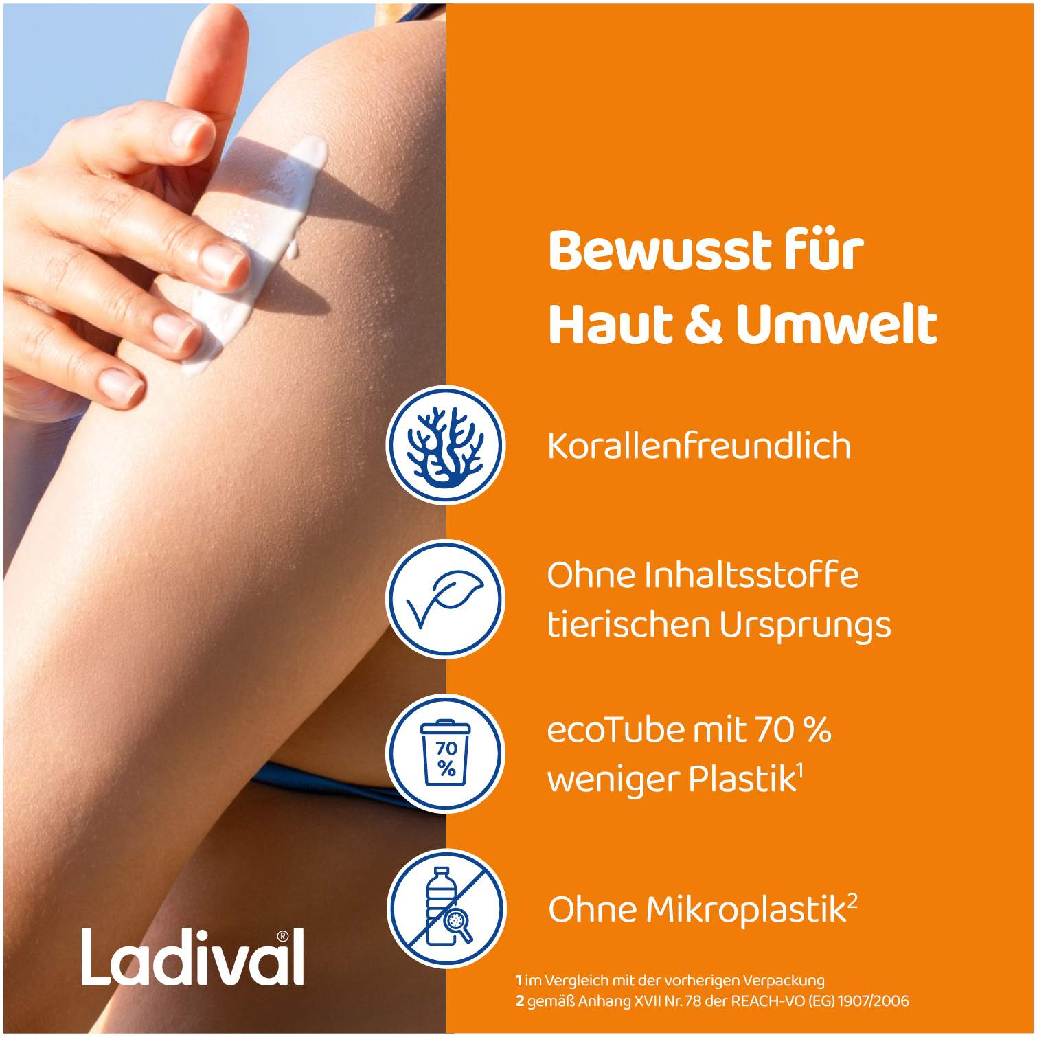 Ladival empfindliche und normale Haut Sonnenschutz-Lotion Gesicht LSF 50+ 50 ml