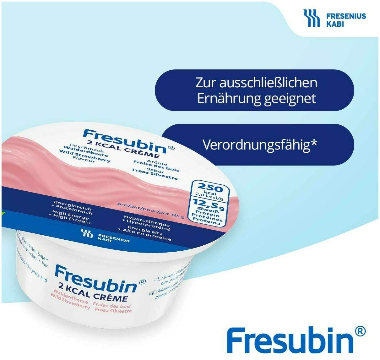 Fresubin 2 Kcal Creme Cappuccino im Becher 4 x 125 g