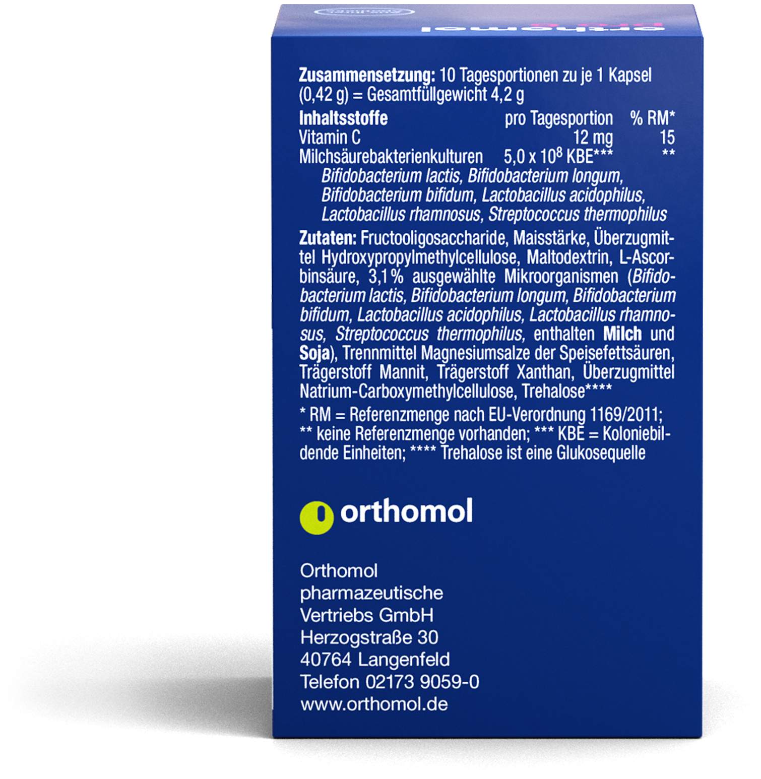 Orthomol pro 6 10 Kapseln