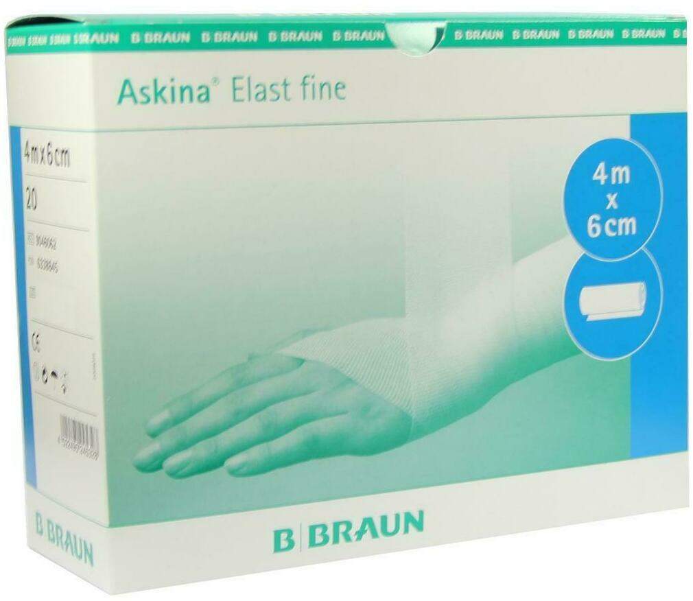 Askina Elast Fine Binde 4mx6cm Lose