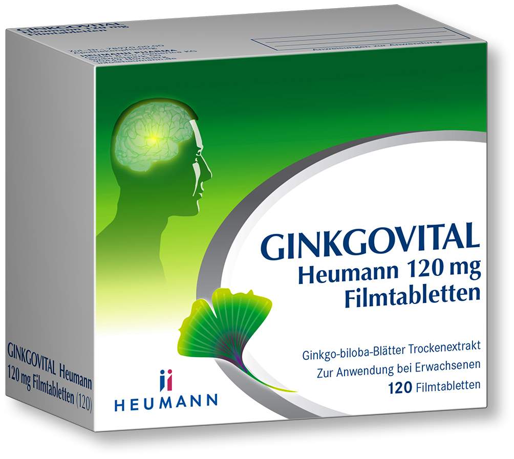 Ginkgovital Heumann 120 mg 120 Filmtabletten