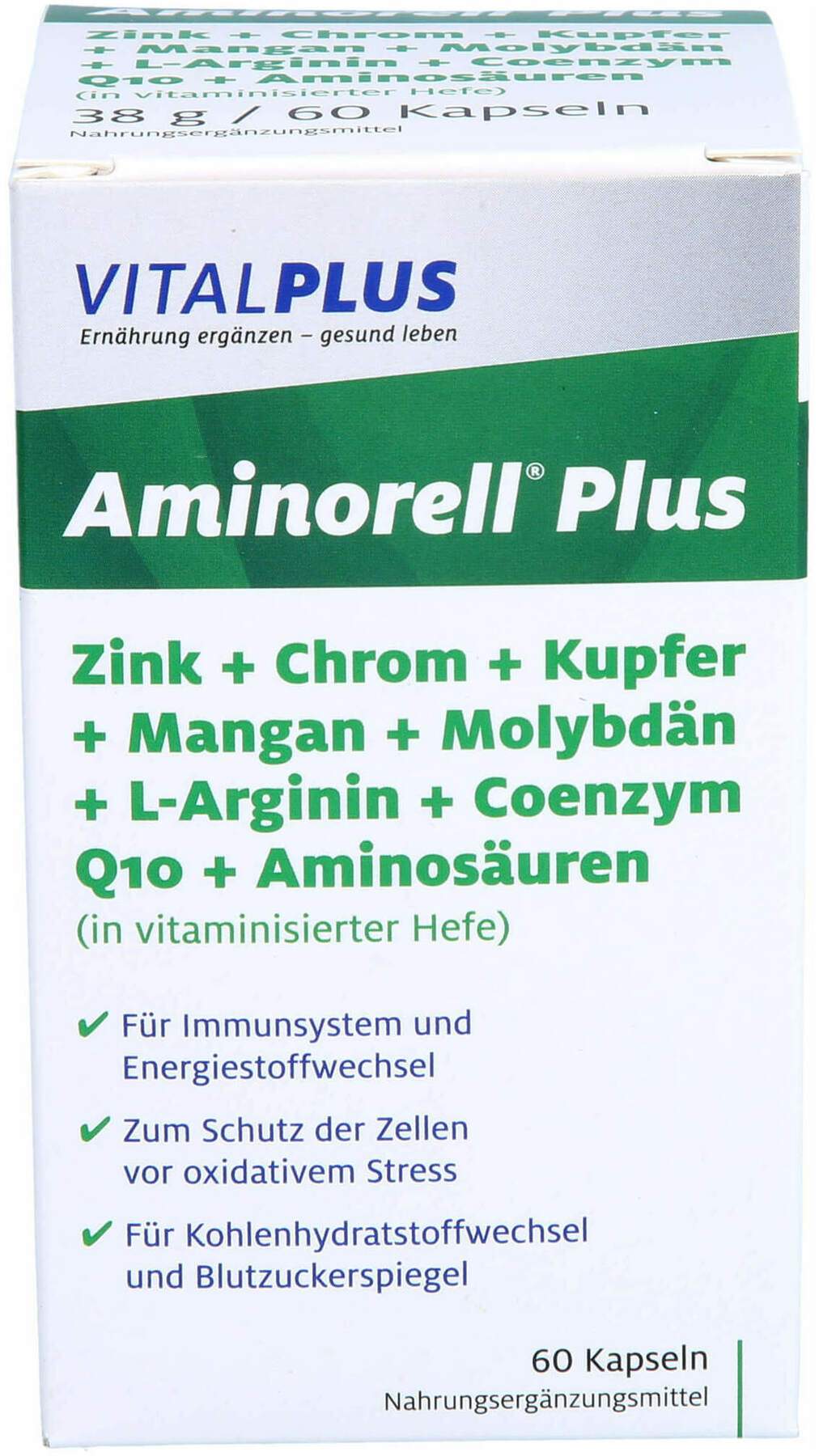Aminorell Plus 60 Kapseln