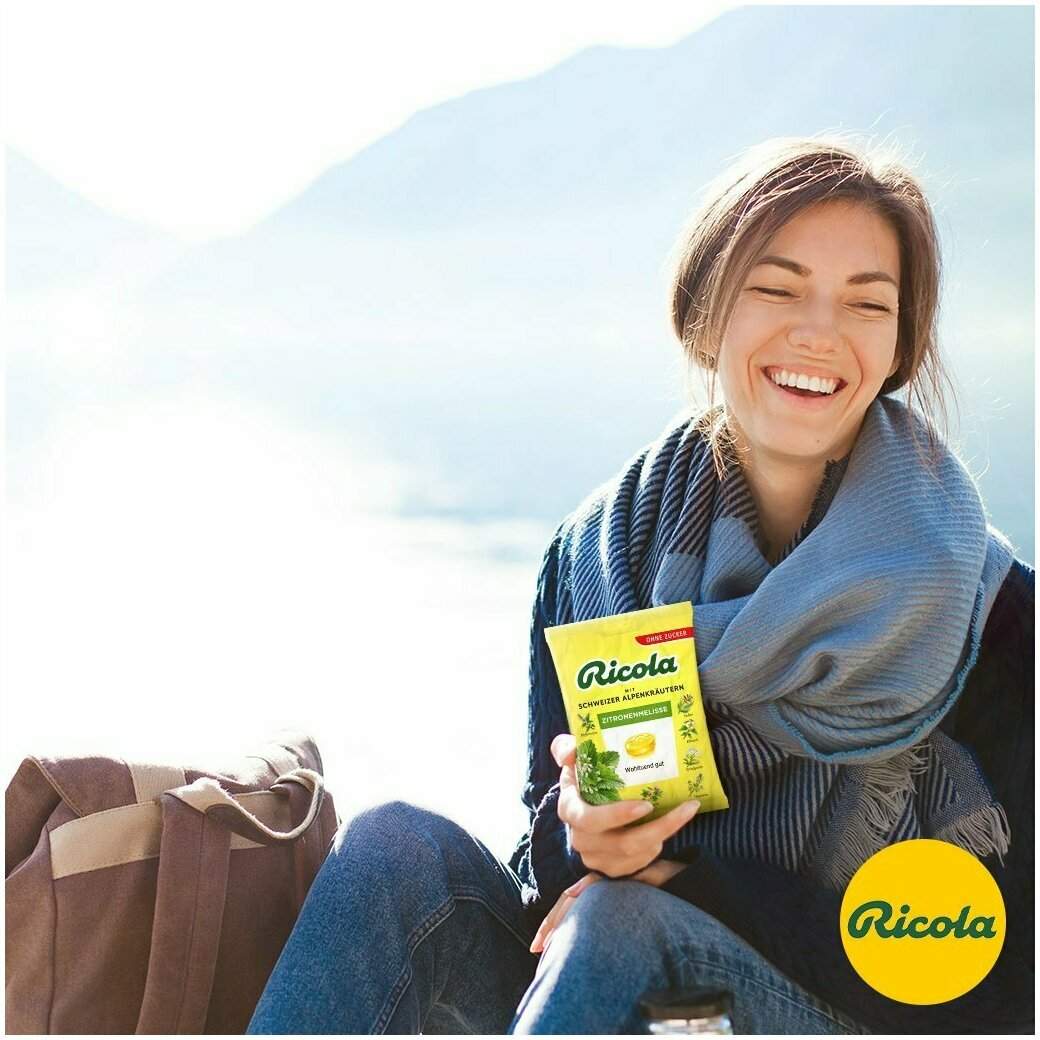 Ricola Ohne Zucker Zitronenmelisse Bonbons 75 G