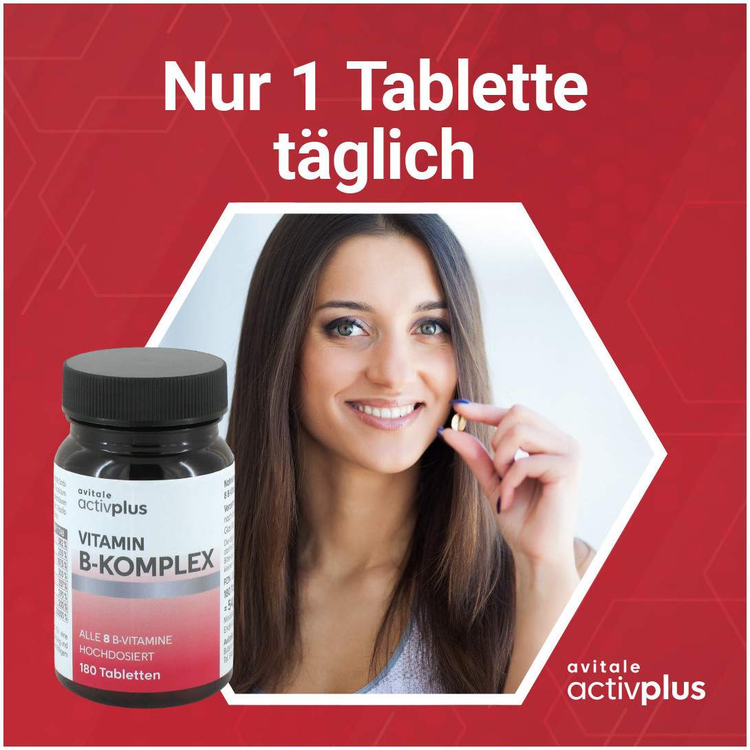 Activplus Vitamin B Komplex 180 Tabletten