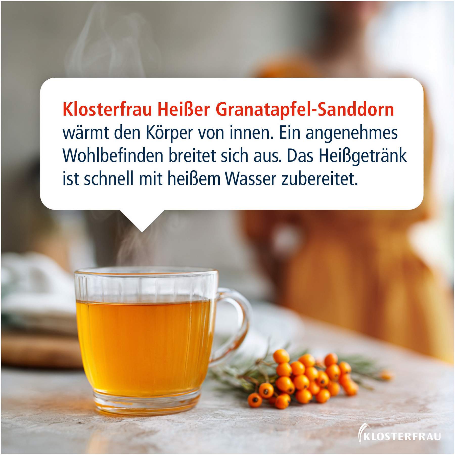 Klosterfrau Broncholind Heißer Granatapfel-Sanddorn Granulat 10...