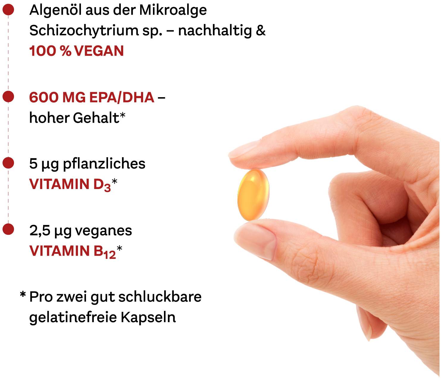 Doppelherz system Omega-3 pflanzlich 60 Kapseln