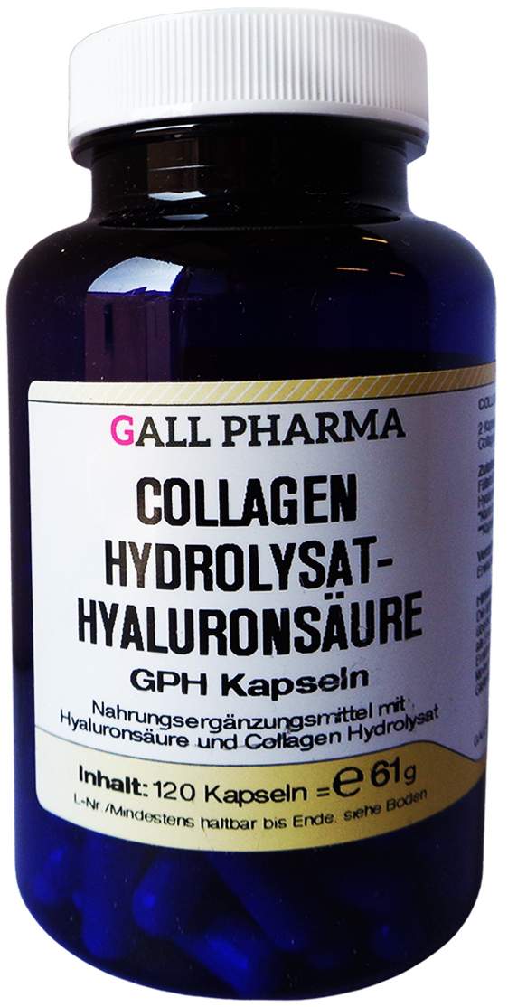 Collagen Hydrolysat Hyaluronsäure 120 Kapseln
