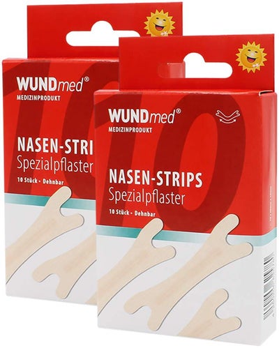 Nasenpflaster 2 x 10 Stück