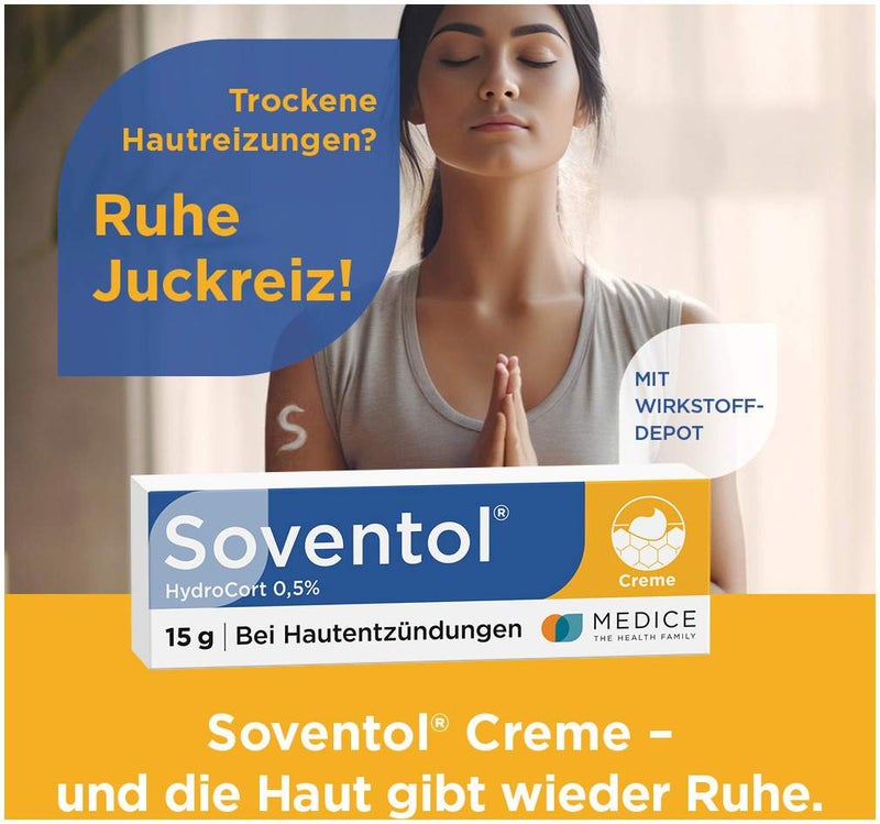 Soventol Hydrocort 0,5 % 15 g Creme