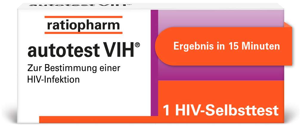 Autotest VIH HIV Selbsttest ratiopharm 1 Stück