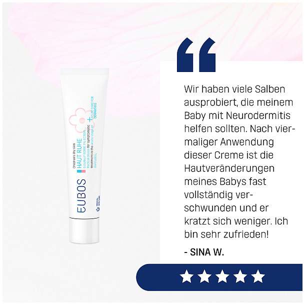 Eubos Kinder Haut Ruhe Ectoakut Forte 7 % Ectoin 30 ml Creme