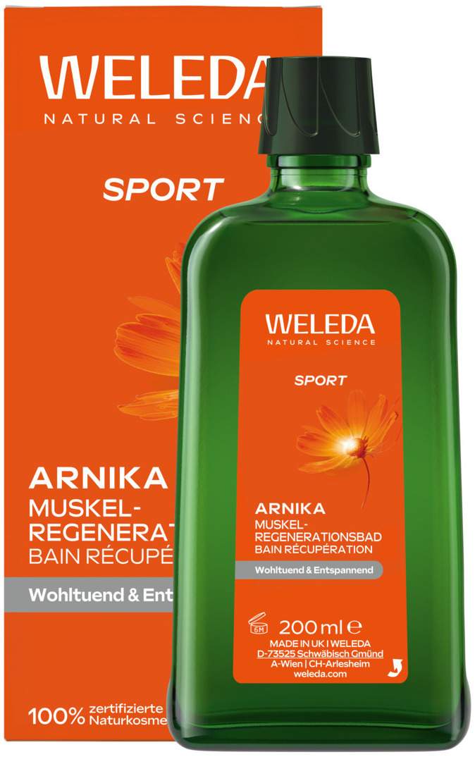 Weleda Sport und Muskel Regenerationsbad 200 ml