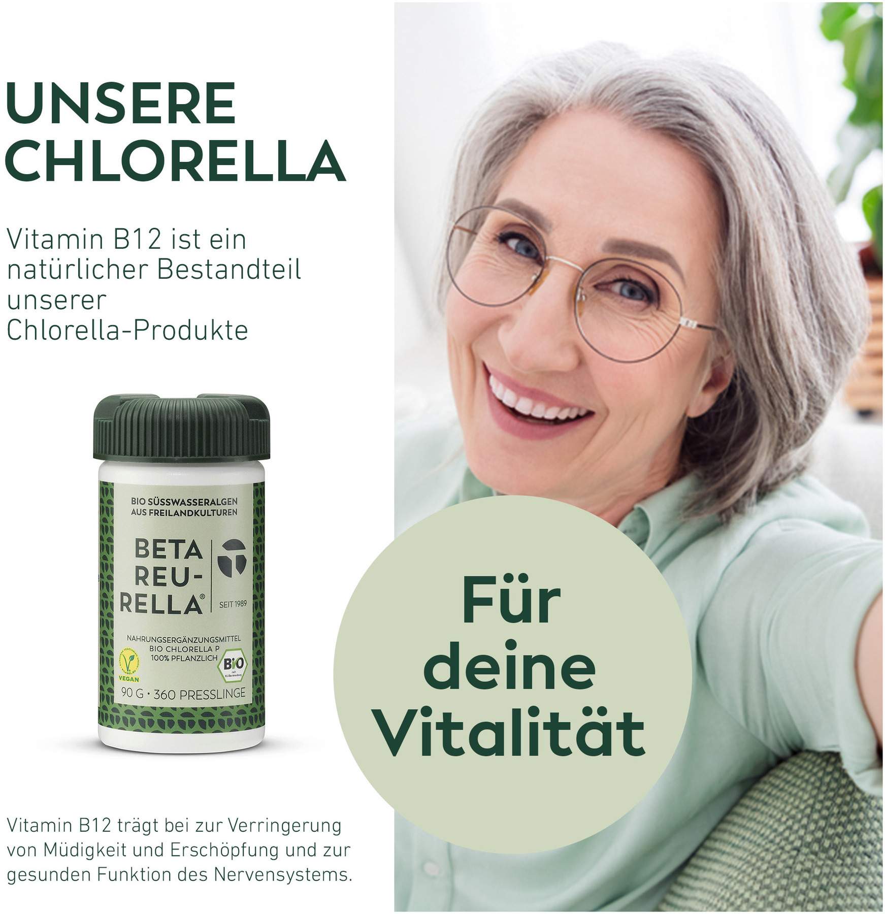 Beta Reu Rella Süßwasseralgen 360 Tabletten