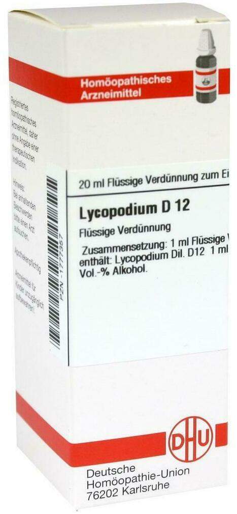 Dhu Lycopodium D12 20 ml Dilution