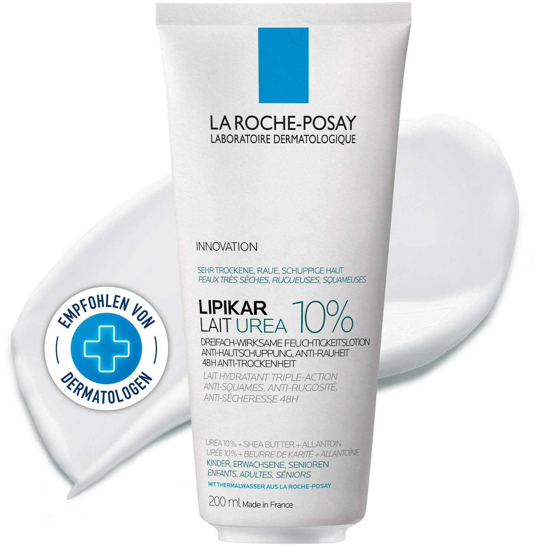 La Roche Posay Lipikar Lait Urea 10% 200 ml Milch