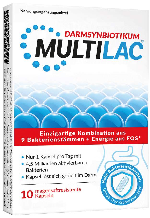 Multilac Darmsynbiotikum 15 Magensaftresistente Kapseln