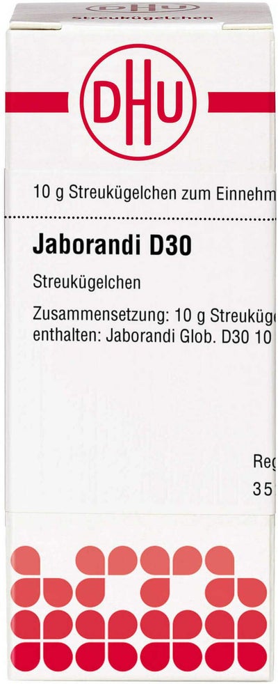 Dhu Jaborandi D30 Globuli 10 G
