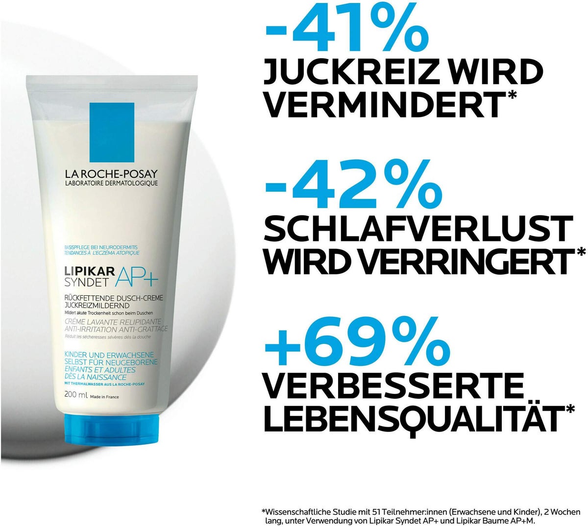 La Roche Posay Lipikar Syndet AP+ Reinigungs-Cremegel 200 ml