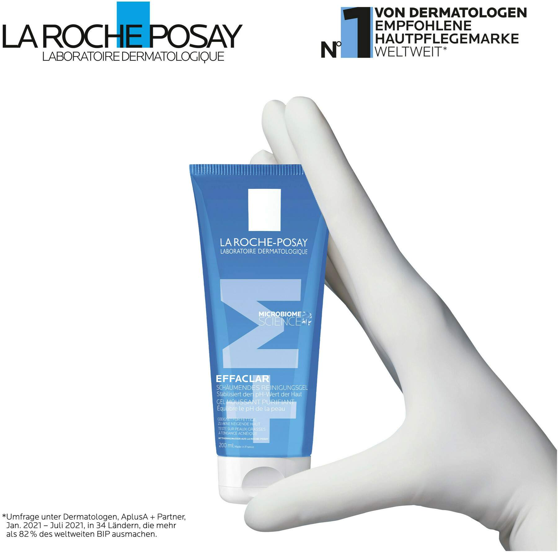 La Roche Posay Effaclar Schäumendes Reinigungsgel 200 ml