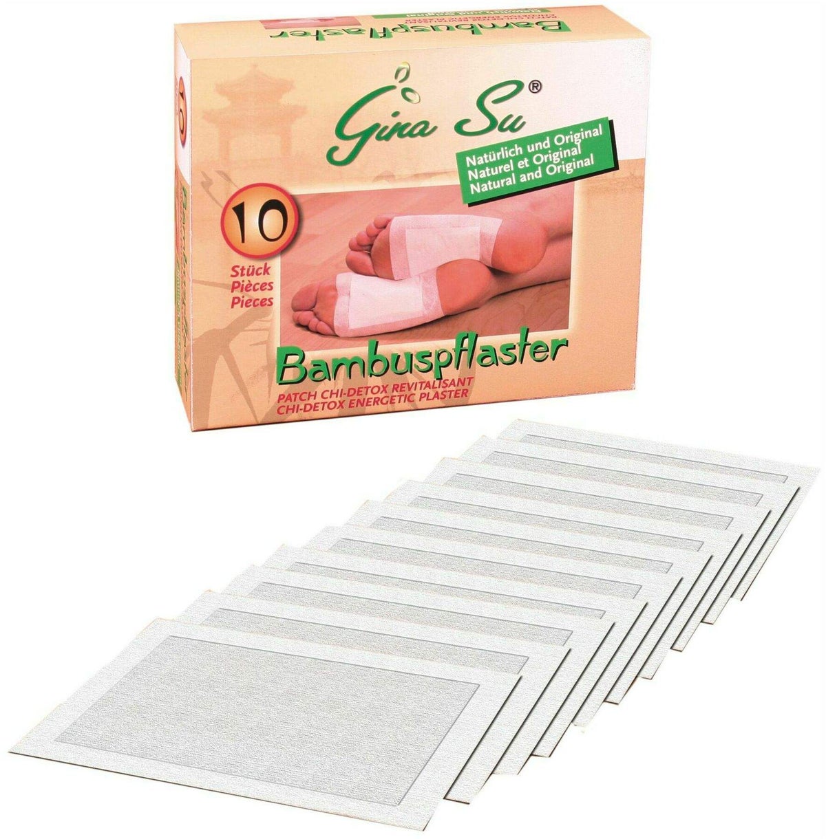 Bambus Vitalpflaster 10 Stück