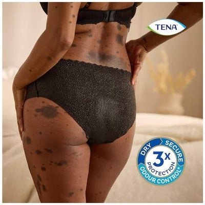 Tena Silhouette Plus L Black 2 X 10 Inkontinenzhosen