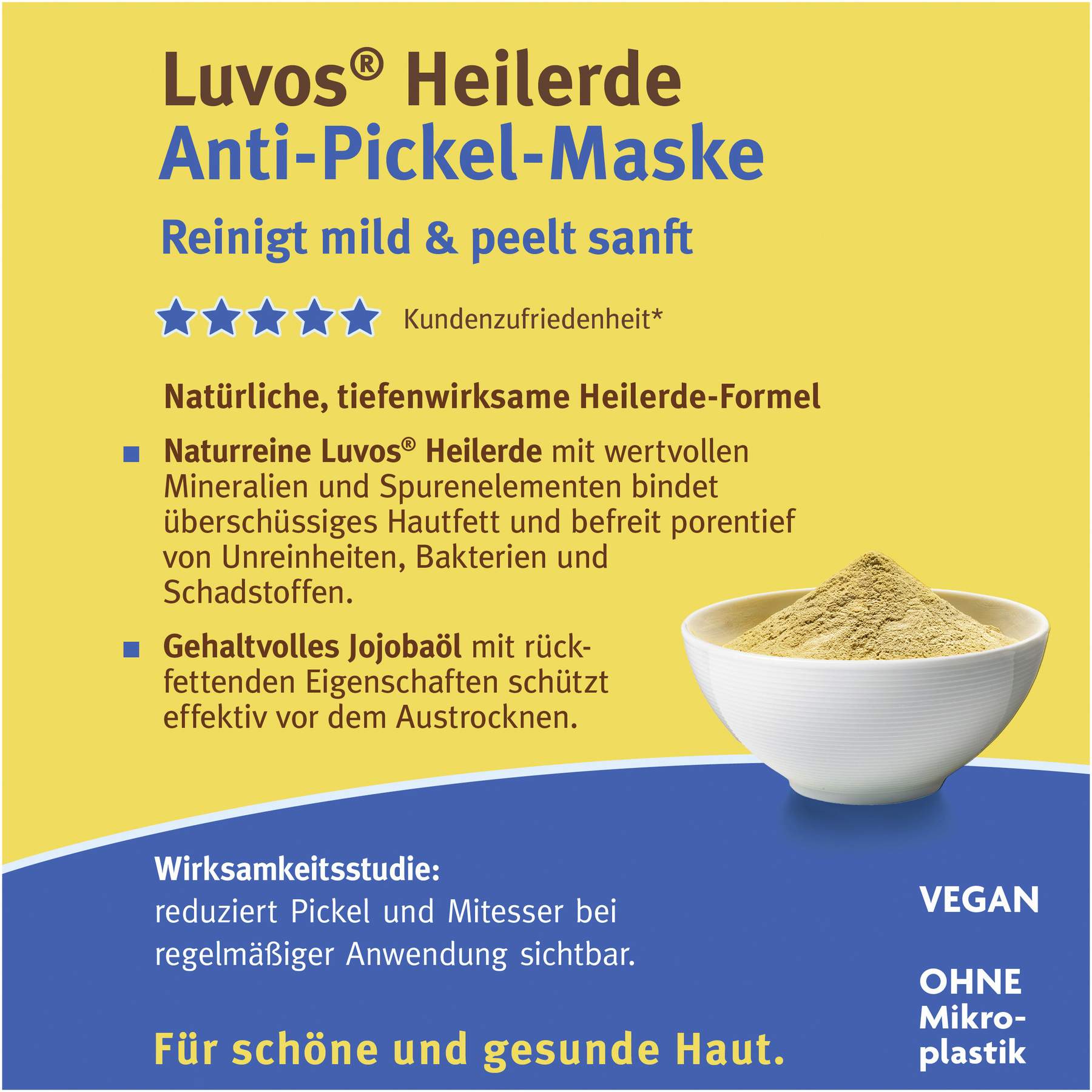 Luvos Heilerde Gesichtsmaske 15 G Paste