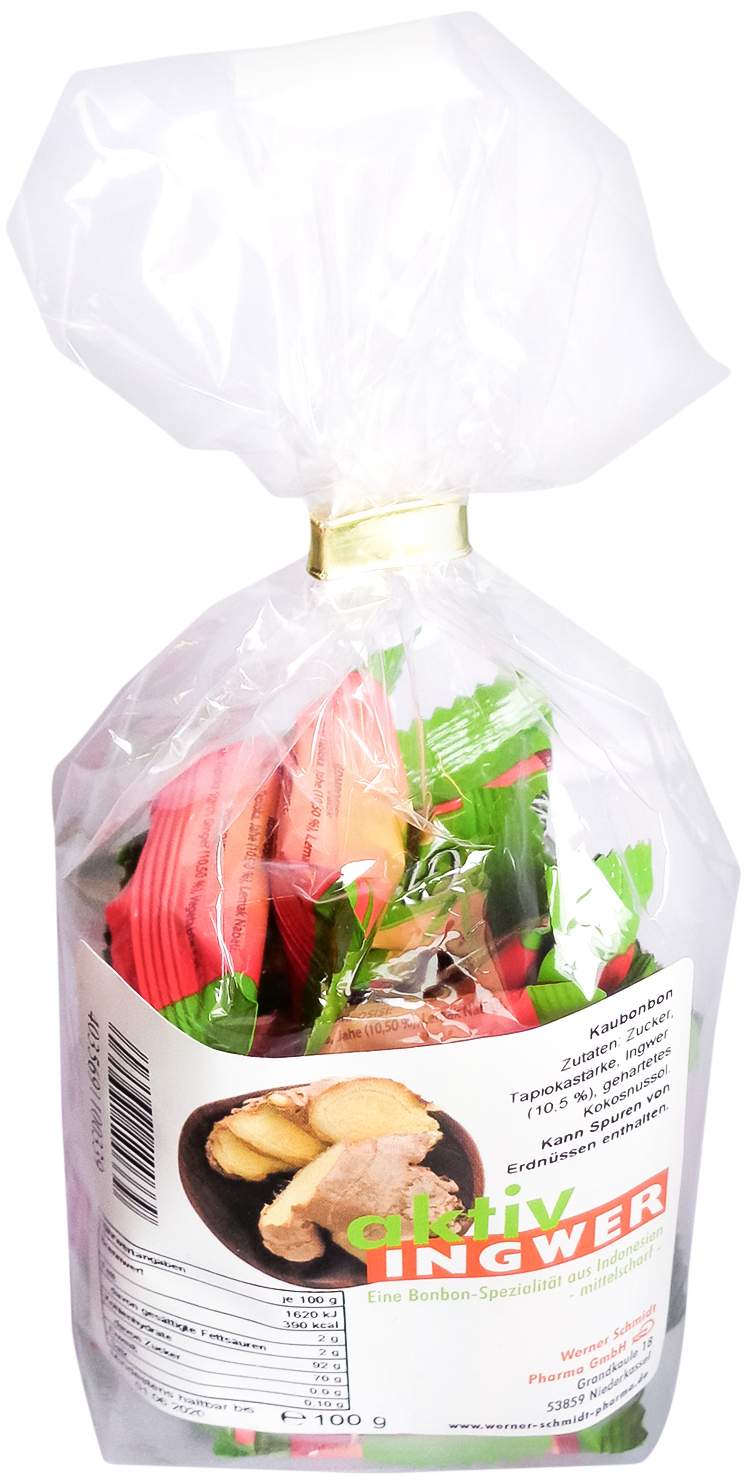 Aktiv Ingwer Bonbons