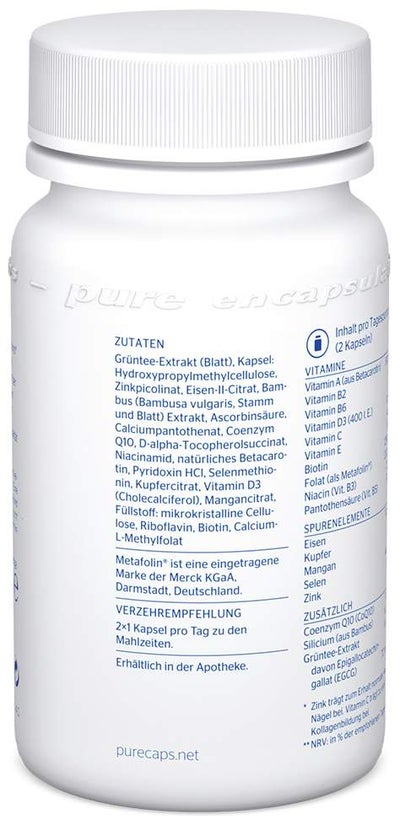 Pure Encapsulations Haut-Haare-Nägel 60 Kapseln