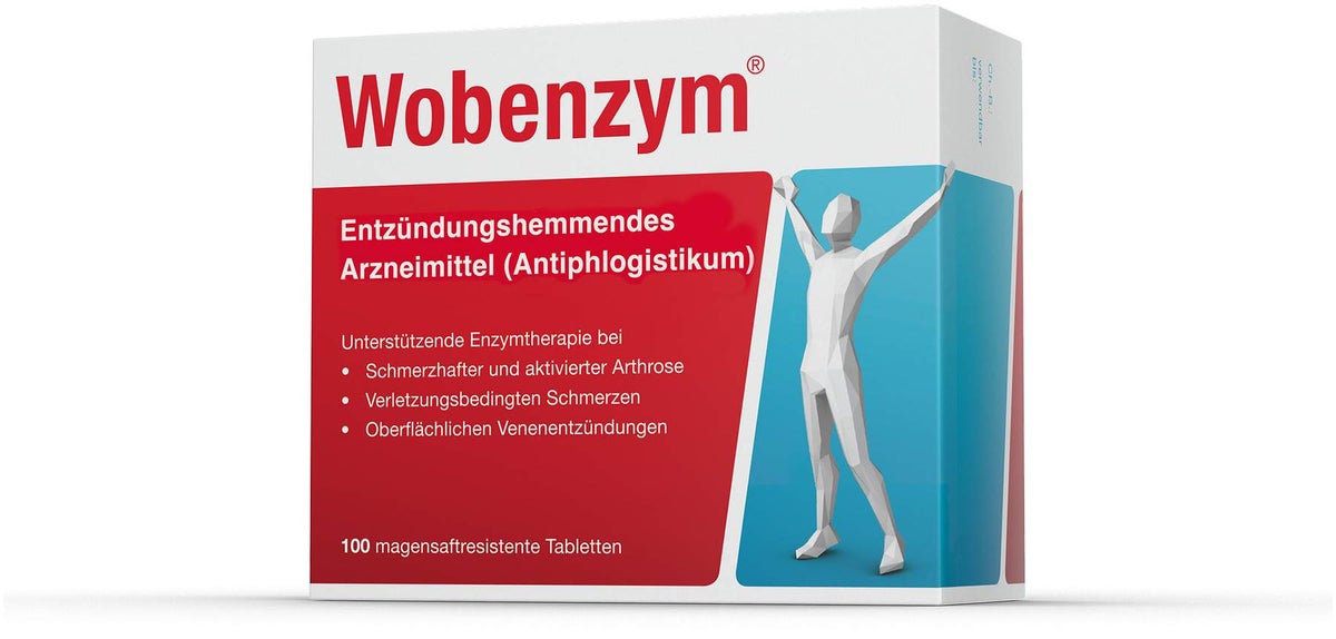 Wobenzym 100 magensaftresistente Tabletten
