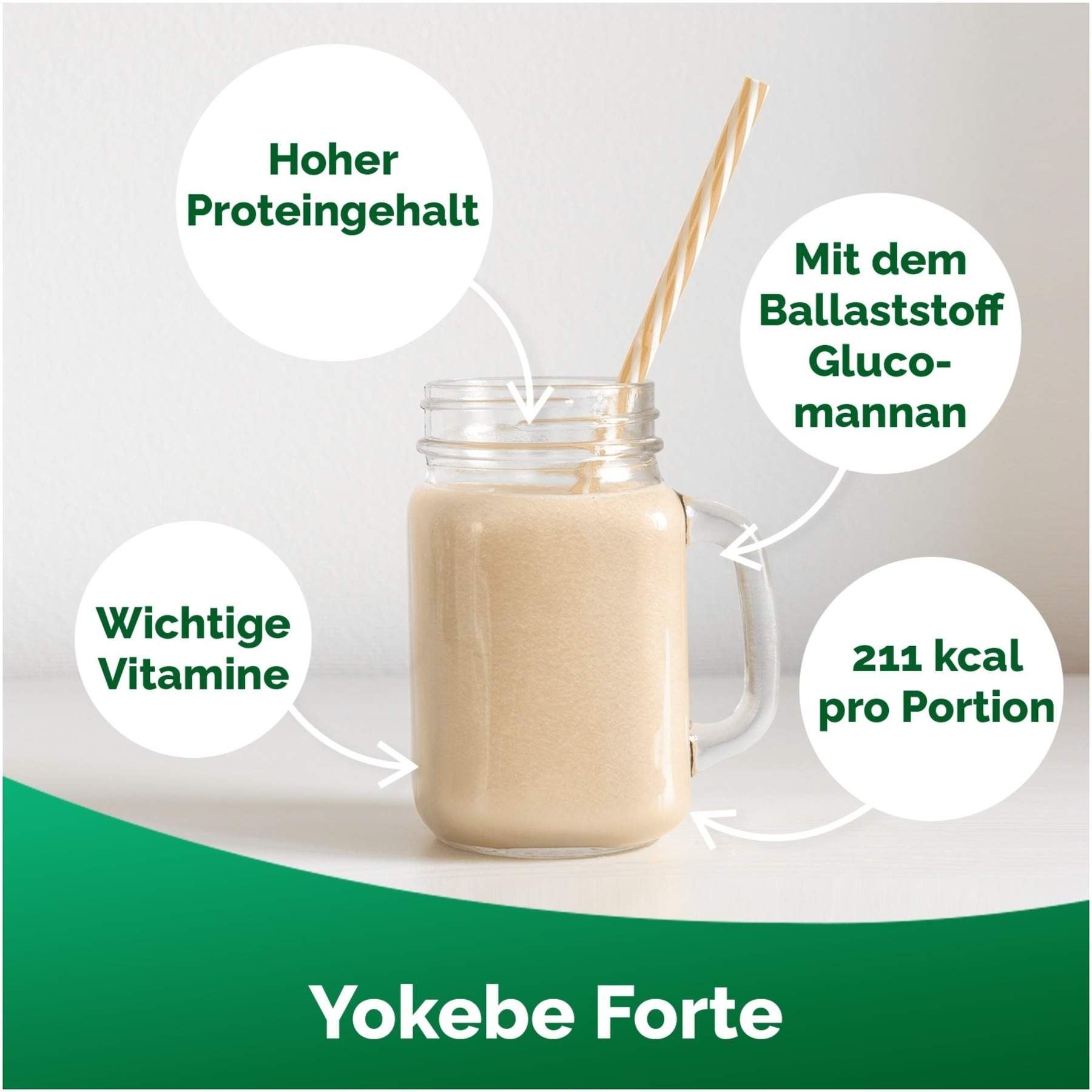 Yokebe Forte NF2024 Pulver DE 500 g Pulver