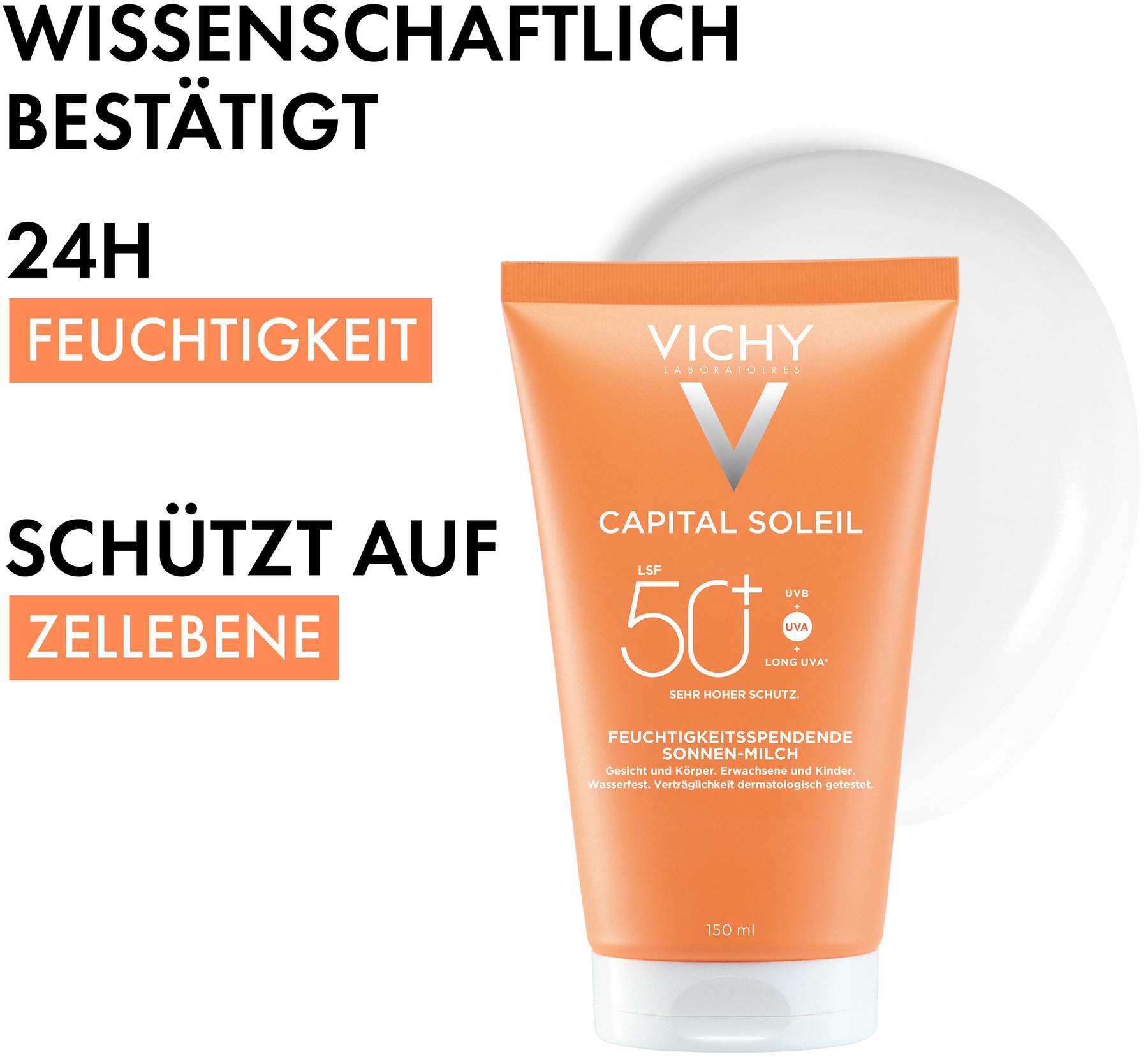 Vichy Capital Soleil Sonnenschutz-Milch LSF 50+ 150 ml