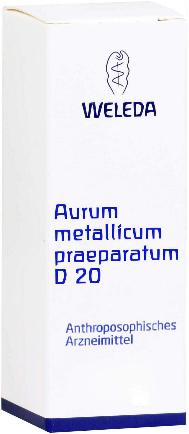 Weleda Aurum Metallicum Präparatum D20 50 G Trituration